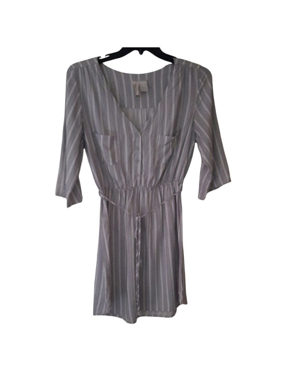 Mimi Chica Striped Dress Large